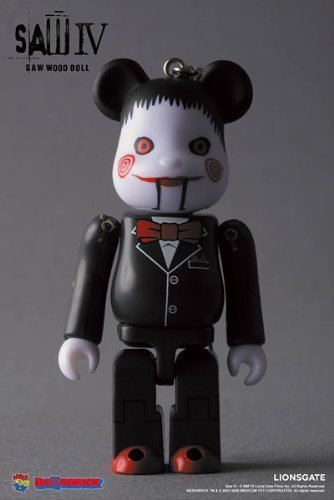 メディコム・トイ BE@RBRICK ベアブリック SAW WOOD DOLL ABS&PVC 塗装